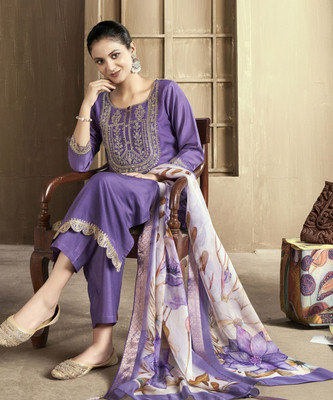 MOKOSH Women Kurta Pant Dupatta Set