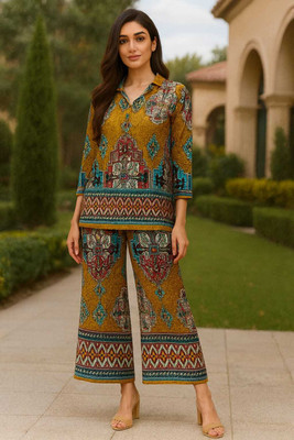 KUJA CREATION Women Ethnic Top Pant Set