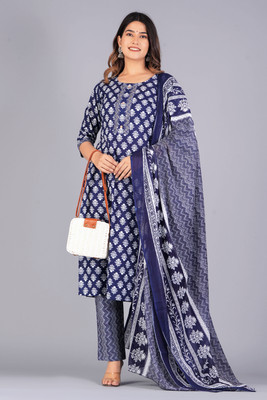 Moda Rapido Women Kurta Pant Dupatta Set