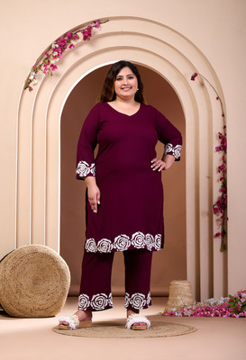 PrettyPlus by Desinoor.com Women Kurta Pant Set