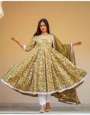 rudrama Women Kurta Pant Dupatta Set