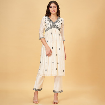 Rangmanch by Pantaloons Women Kurta Pant Set