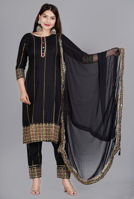 RF CLOTHES Women Kurta Pant Dupatta Set
