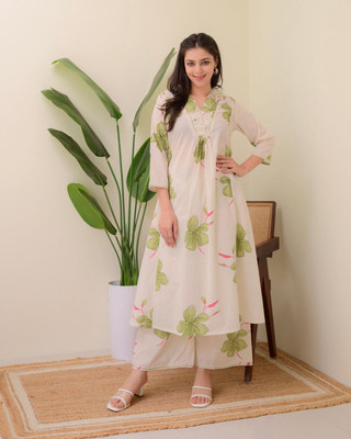 Dazz Attires Women Kurti Palazzo Set