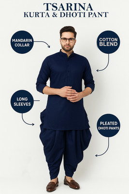 Tsarina Men Kurta Dhoti Pant Set