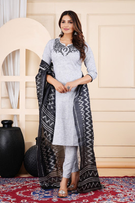 HouseOfCommon Women Kurta Pant Dupatta Set