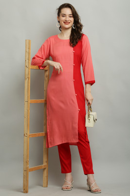 Aasma Creatives Women Kurta Pant Set