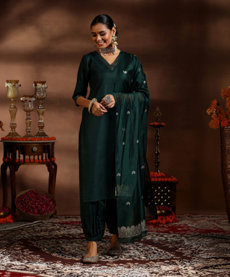 LIBAS Women Kurta Salwar Dupatta Set