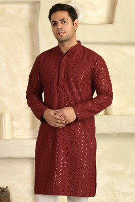 BEXARIO Men Kurta Pyjama Set