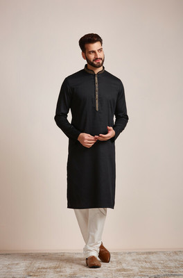 MANYAVAR Men Kurta Pyjama Set