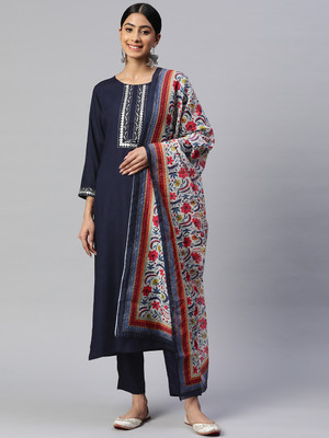 VBUYZ Women Kurta Pant Dupatta Set