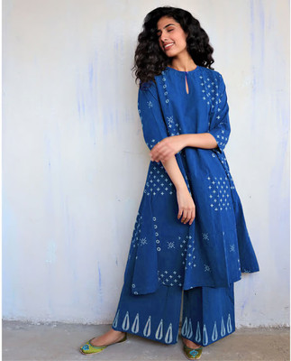 Anni Designer Women Kurta Palazzo Set