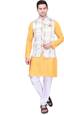 PRINTCULTR Men Kurta Pyjama Set