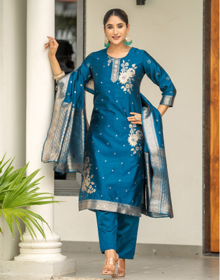 Skylee Women Kurta Pant Dupatta Set