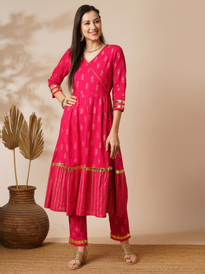 Globus Women Kurta Pant Set