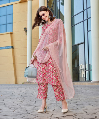 Skylee Women Kurta Pant Dupatta Set