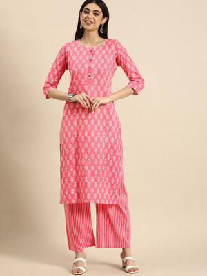 WELSH ENTERPRISES Women Kurta Palazzo Set