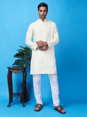 Hangup Men Kurta Pyjama Set