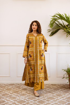 Nehamta Women Kurta Palazzo Set