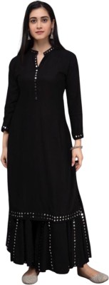 TextileCloth Women Kurta Palazzo Set