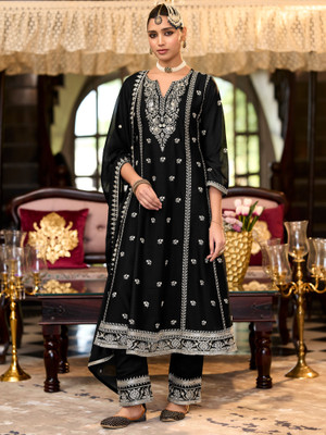 Indo Era Women Kurta Pant Dupatta Set