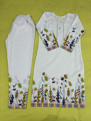 S N ENTERPRISES Women Kurti Palazzo Set