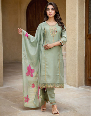 Skylee Women Kurta Pant Dupatta Set