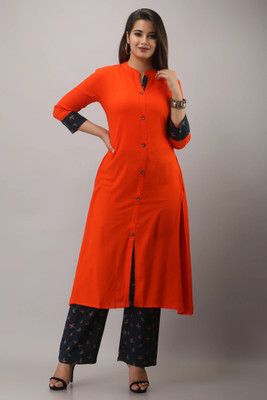 Rangrez Women Kurta Palazzo Set