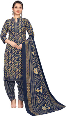 Wonder Weaves Self Design Kurta, Patiala & Dupatta Set