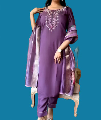 RUDKI ENTERPRISE Women Kurta Pant Dupatta Set