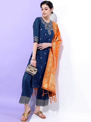 Vishudh Women Kurta Palazzo Set