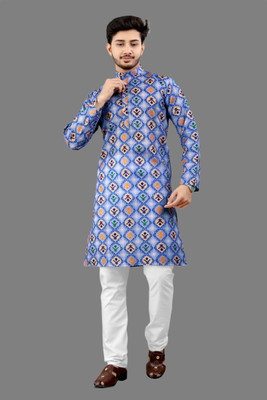 DHASU TRENDZ Men Kurta Pyjama Set