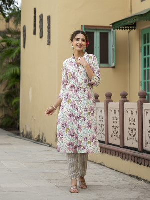 DIVENA Women Kurta Pant Set