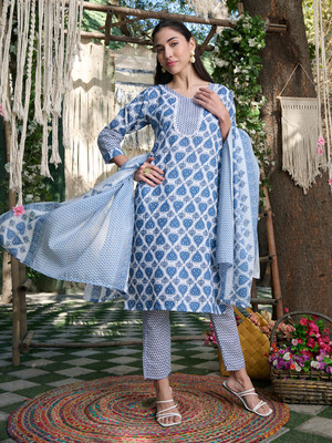 Stylum Women Kurta Pant Dupatta Set