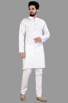 CELLUX Men Kurta Pyjama Set