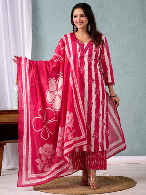 Varanga Women Kurta Pant Dupatta Set