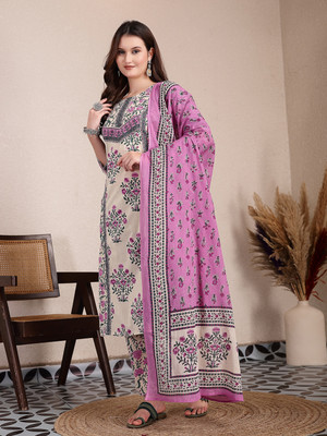 Yufta Women Kurta Pant Dupatta Set