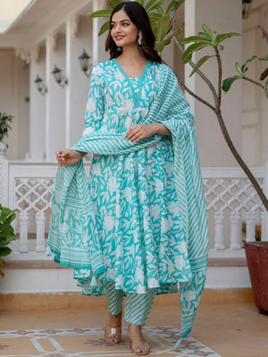 ANOUK Women Kurta Pant Dupatta Set