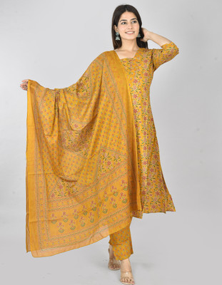 Anjali Fabrics Women Kurti Pant Dupatta Set