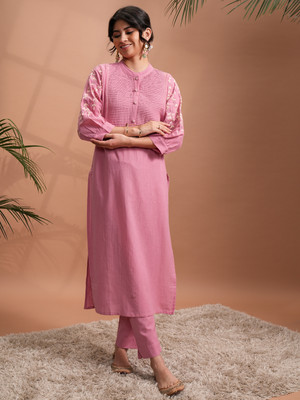 Vishudh Women Kurta Pant Set