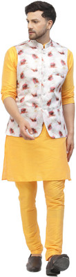 TS Lifestyle Men Kurta Churidar Ethnic Jacket Set