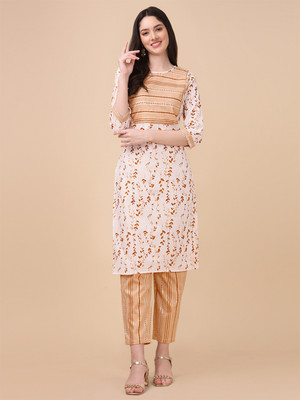 GUFRINA Women Kurti Pant Set