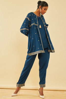 soch Women Ethnic Top Pant Set