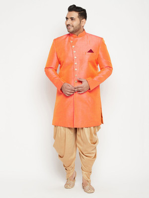 VASTRAMAY PLUS Men Sherwani Dhoti Pant Set