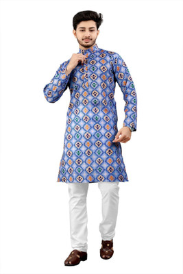 DHASU TRENDZ Men Kurta Pyjama Set
