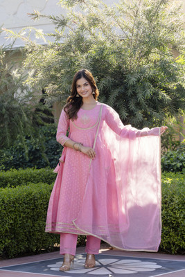 ANOUK Women Kurta Pant Dupatta Set