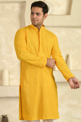 LEMONX Men Kurta Pyjama Set