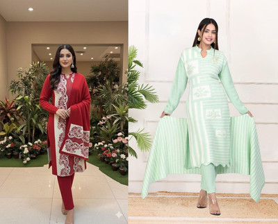 yuvraj global Women Kurti Pant Dupatta Set