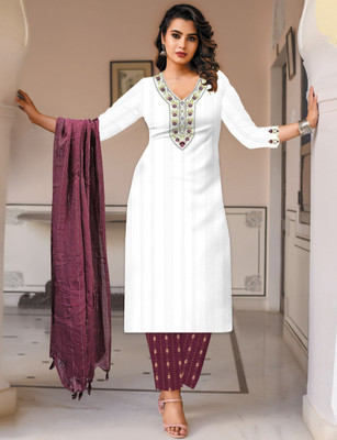 Janya Febric Women Kurta Pant Dupatta Set