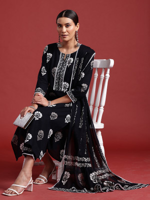 Indo Era Women Kurta Pant Dupatta Set